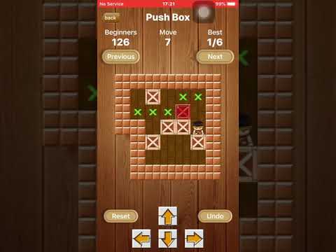 Push Box Beginner Level 126 game solved