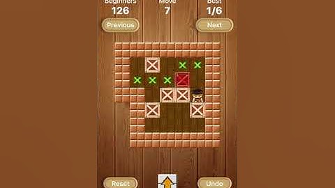 Push Box Beginner Level 126 game solved