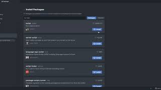 Run Script on Atom