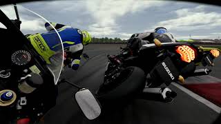 RIDE 5 | Suzuki GSX-R 600 2005 | Donington GP | Helmet cam gameplay  #ride5  #ride  #ridevideogame
