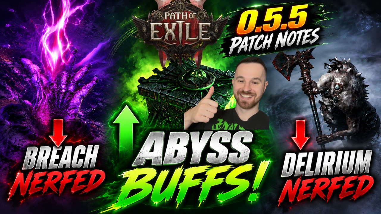 POE 2 0.5.5: ABYSS Just Became INSANE | Breach & Delirium Nerfs