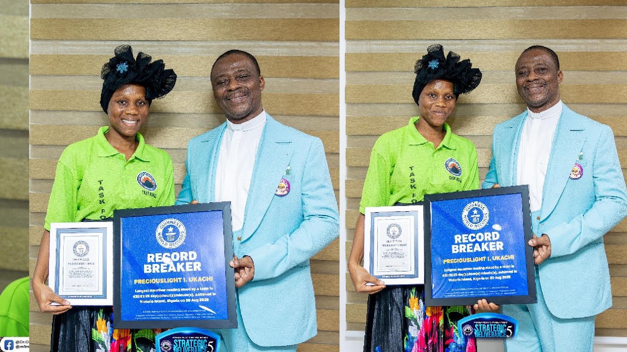 Установлен мировой рекорд Гиннесса | Прешес Укачи провела более 431 часа за чтением | MFM праздну...