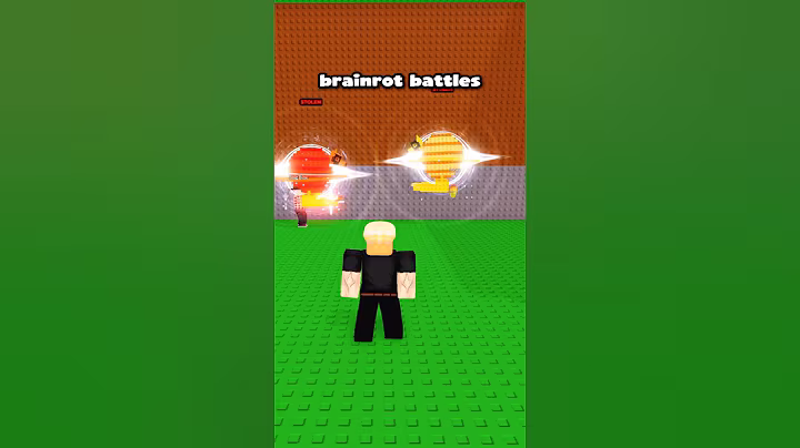 Brainrot battle in Steal A Brainrot #stealabrainrot #brainrot #roblox