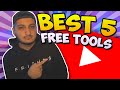 5 FREE TOOLS ALL YOUTUBERS SHOULD USE (2020)