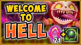 MAKE THEM RAGE QUIT! NEW DARK HARVEST TEEMO = 100% BUSTED! TEEMO SEASON 9 GAMEPLAY League of Legends