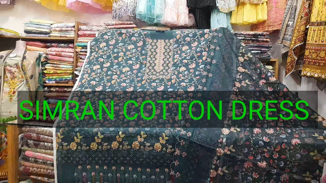 PAKISTANI SIMRAN COTTON DRESS 