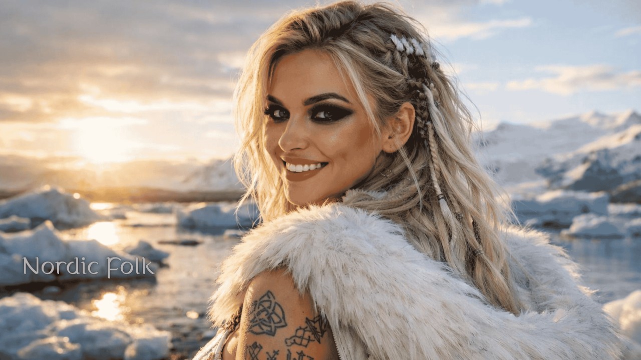 ÍSLAND - ELDR OK ÍSS (The Land of Fire and Frost) | Female & Male Old Norse Vocals