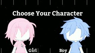 Choose Your Character//Gacha Animation//⚠Lazy&Flash⚠//Read Desc