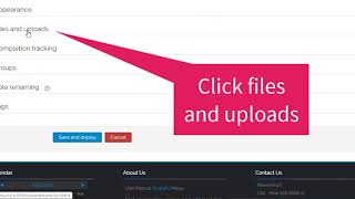 Increase Upload File Size- UUM Online Learning