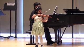 Becker: Gavotte | Eva Koshy, violin | Northwestern University Music Academy
