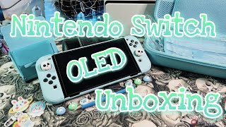 Nintendo Switch OLED Unboxing (🤍white version🤍) w/Accessories