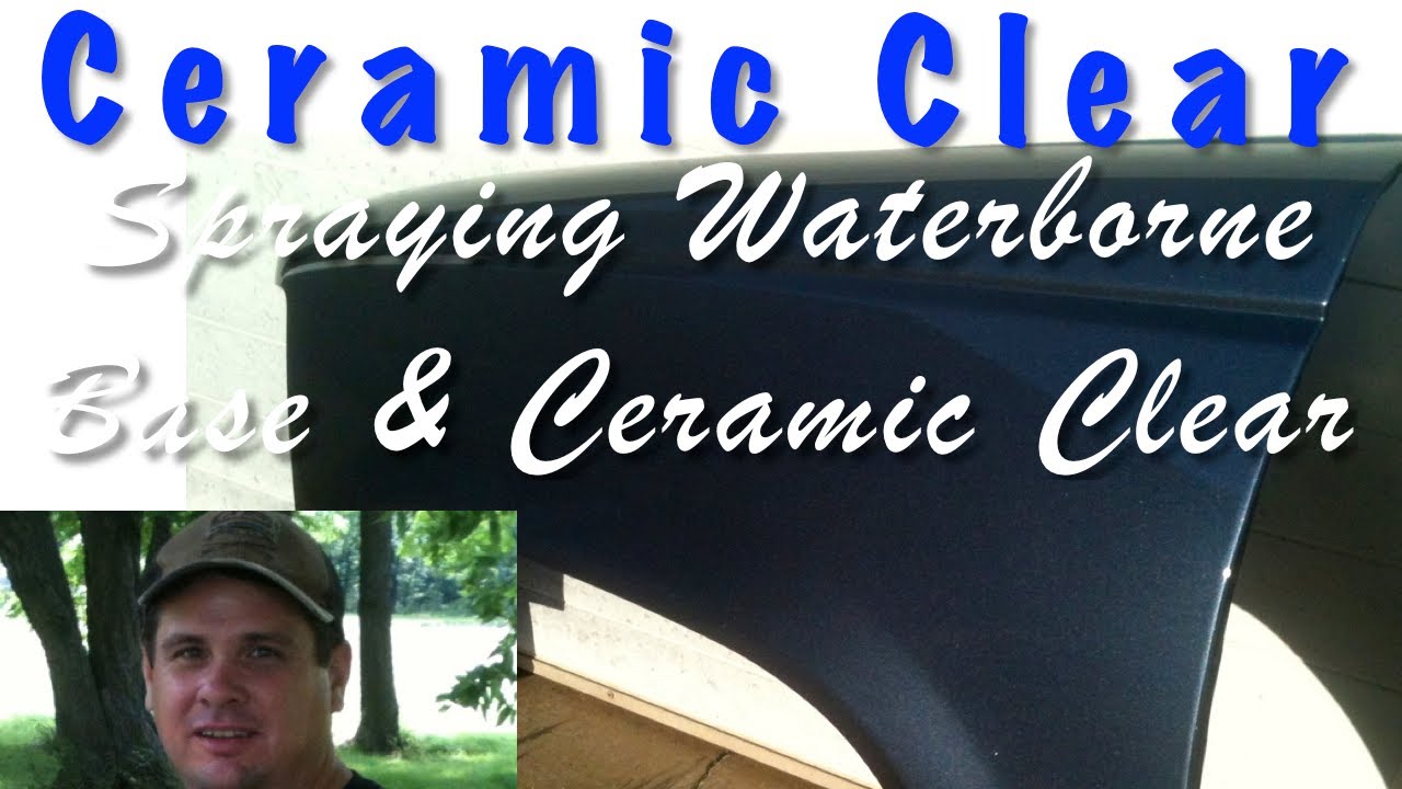 Ceramic Clear Coat How To Spray Waterborne Base and Ceramic Clear Coat CeramiClear DC 4125
