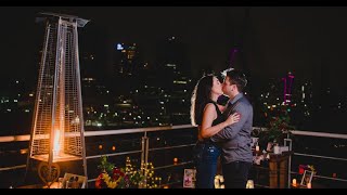 O Pedido de casamento com vista pro Cartão Postal da Cidade de São Paulo