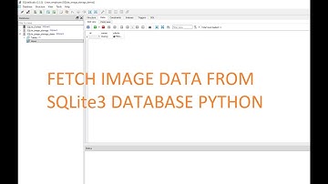 Read image data from sqlite3 Database
