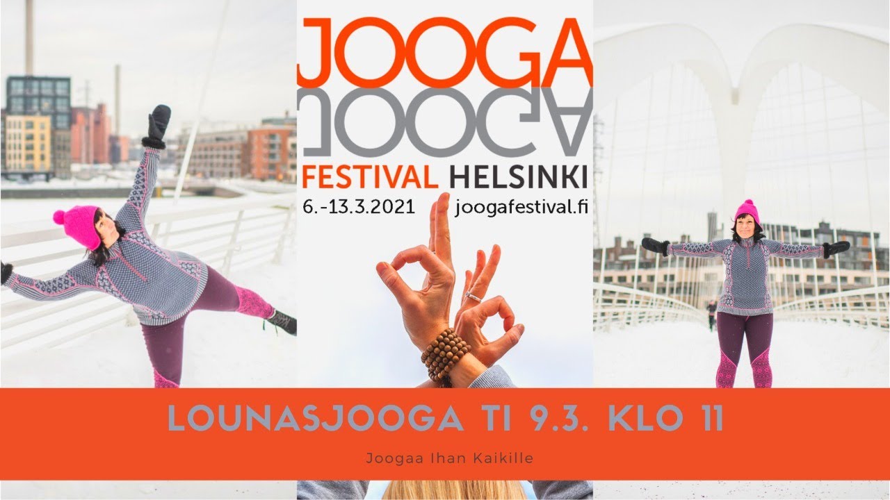 Joogafestival 2021 Lounasjooga 45 min
