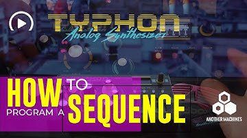 DREADBOX TYPHON Analog Synthesizer  💥 - How To Program a Sequence 🎛️