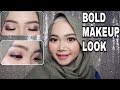 Tutorial Bold Makeup Look | Eyeshadow Terbaru Focallure " Sweet As Honey "