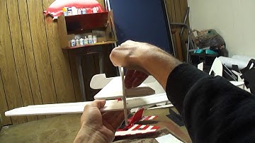 Part # 2 of 3 Biplane with snow ski