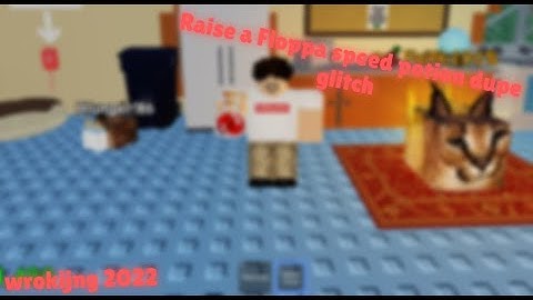 Raise a Floppa Speed Potion Glitch