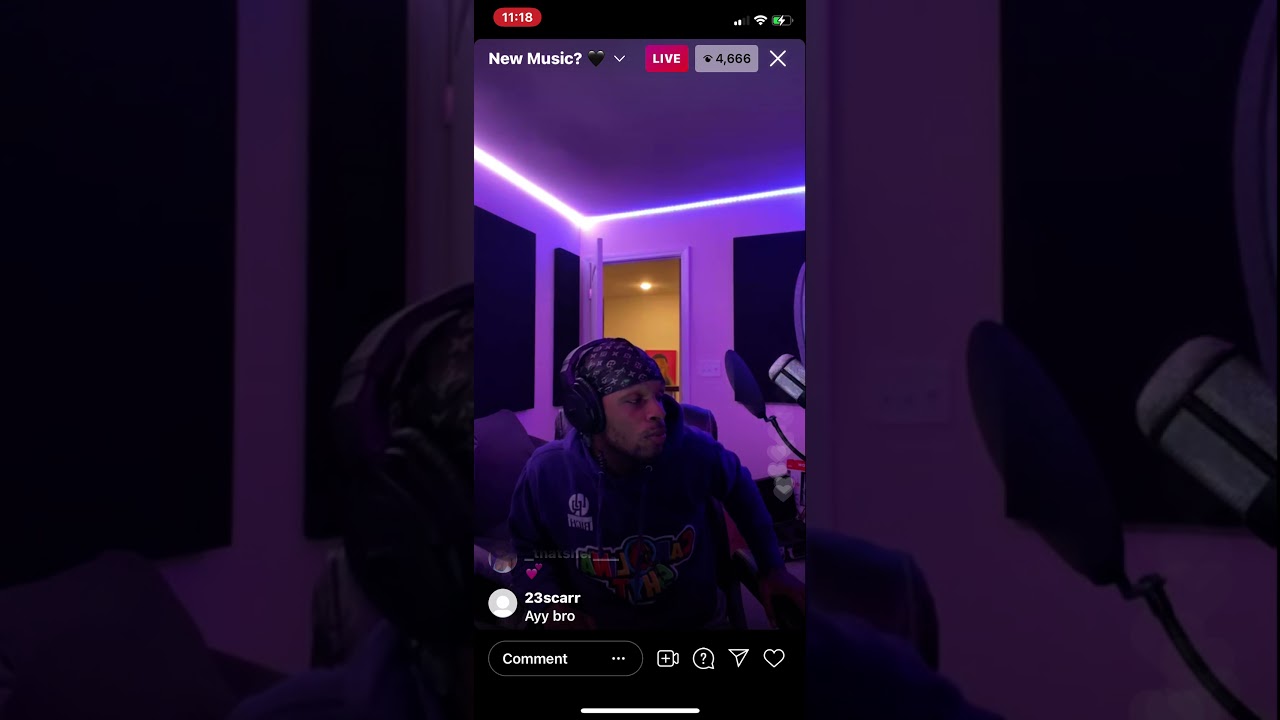 Toosii recording new song on ig live + snippets