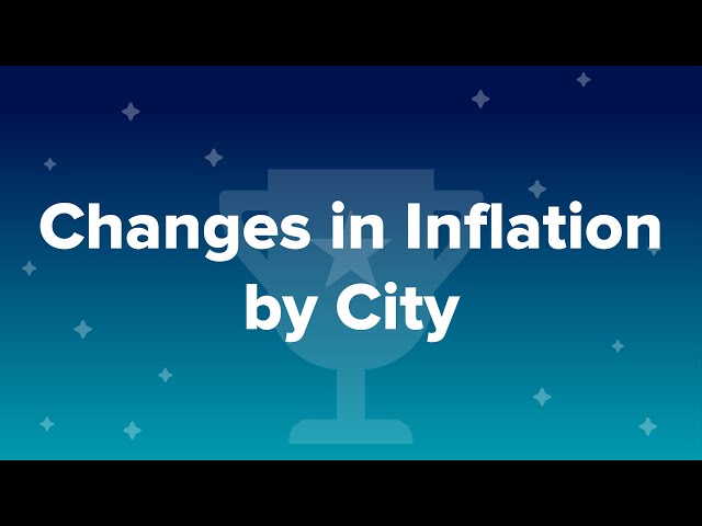 Changes in Inflation by City