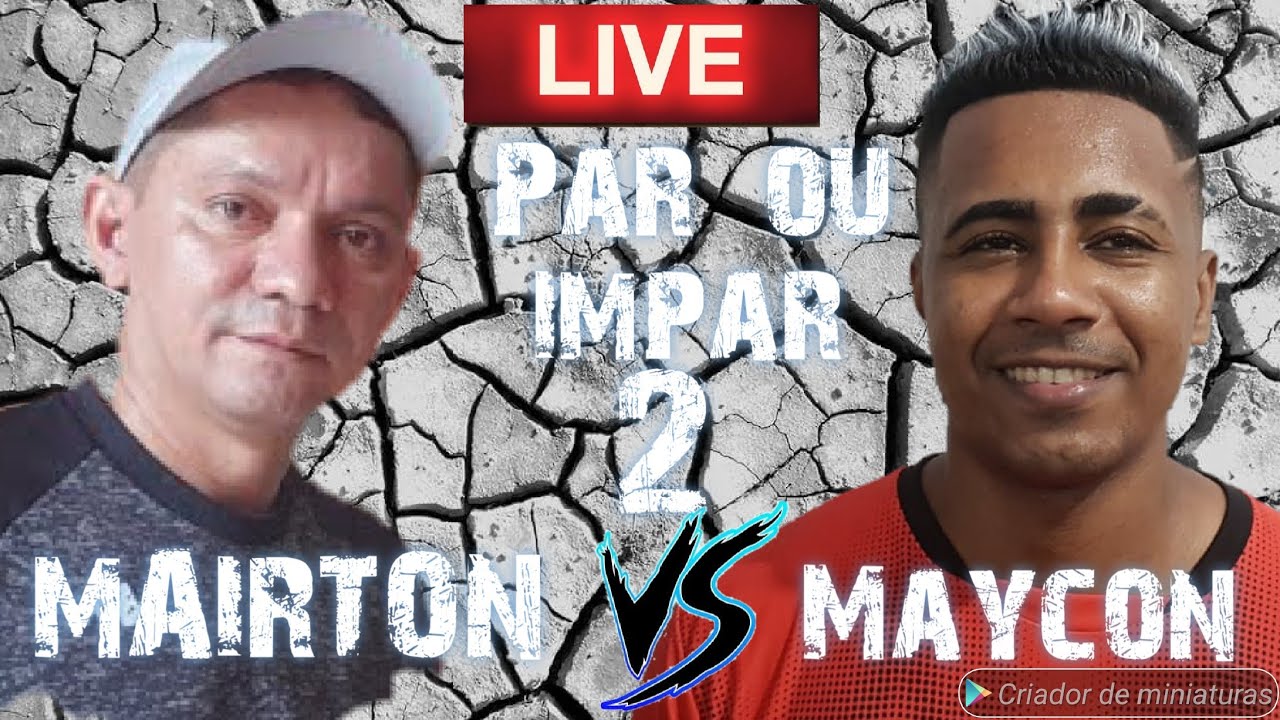 O jogo do ano Mairton X Baianinho 10k VS 50k