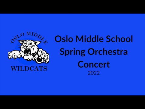 Oslo Middle School Spring Orchestra Concert 2022