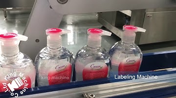 Automatic Bottle Alcohol Gel Sanitizer Filling Machine Production Line