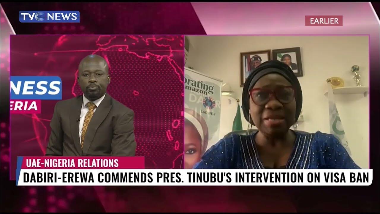 Dabiri Erewa Commends Pres Tinubu’s Intervention On Visa Ban