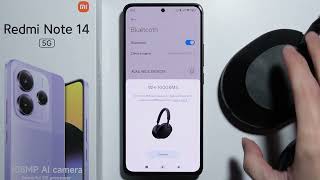 Redmi Note 14: How to Pair Headphones/Earbuds? - YouTube