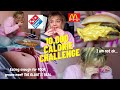 THE 10,000 CALORIE CHALLENGE!! GIRL VS FOOD