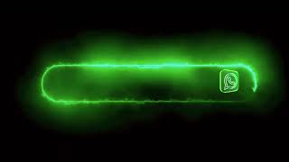 neon effect logo | WhatsApp  Black Screen free download