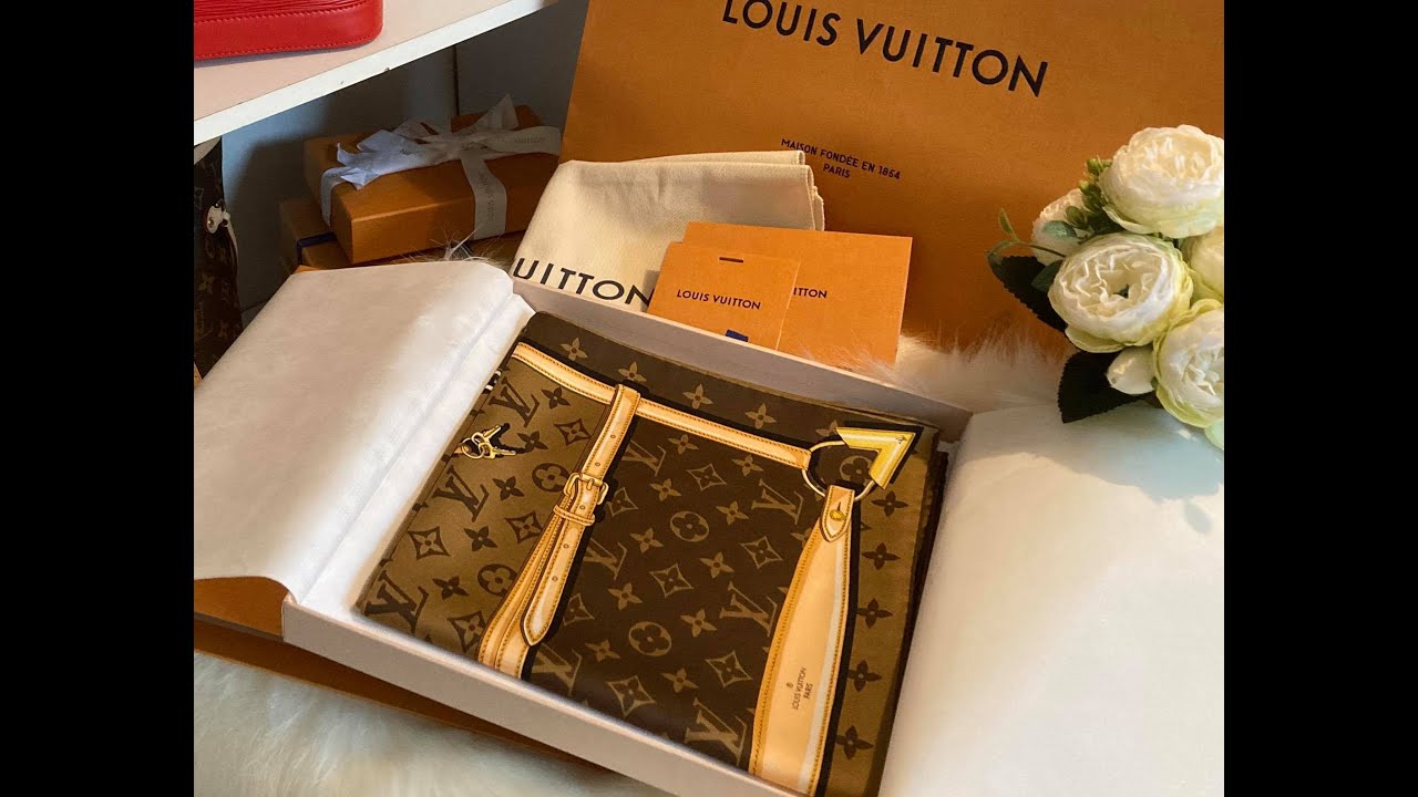 Rising Confidential Square 70 Louis Vuitton M76145 Unboxing 