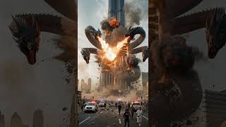 Dubai Burj Khalifa Under Attack