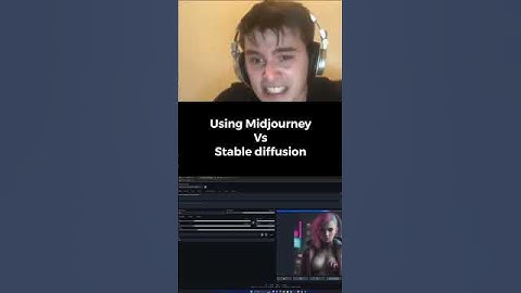 Using # #midjourney vs #Stable Diffusion