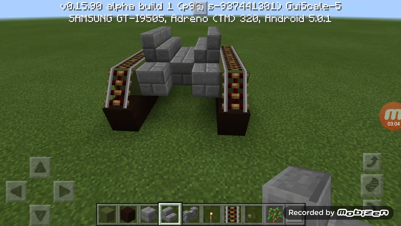 Tuto faire un tank sur minecraft - YouTube