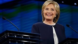 Hillary Confronted in Debate: Will you Drop Out if You're Indicted?