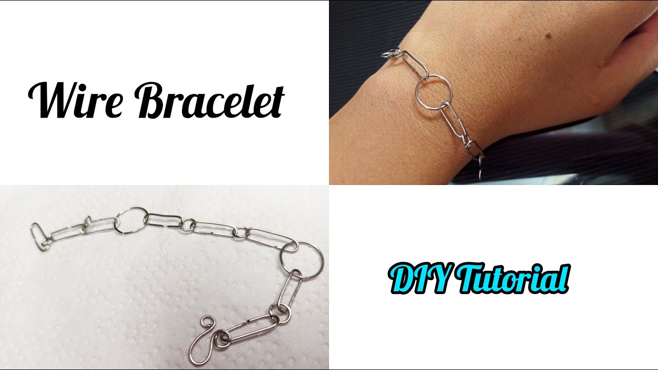 Easy Bracelet Wire Bracelet Tutorial How To Make YouTube Easy Bracelet Wire Bracelet Tutorial How To Make YouTube