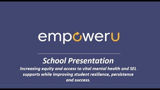 EmpowerU: Elementary Tier 1 and 2 SEL https://empoweru.education screenshot 2