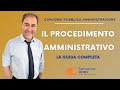 Procedimento amministrativo  guida completa  per concorsi in pubblica amministrazione