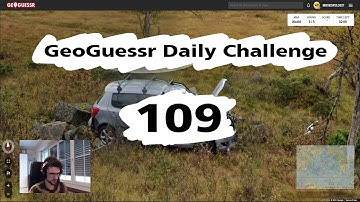GeoGuessr Daily Challenge #109 (12 Jan 2021) | Oops I crashed...