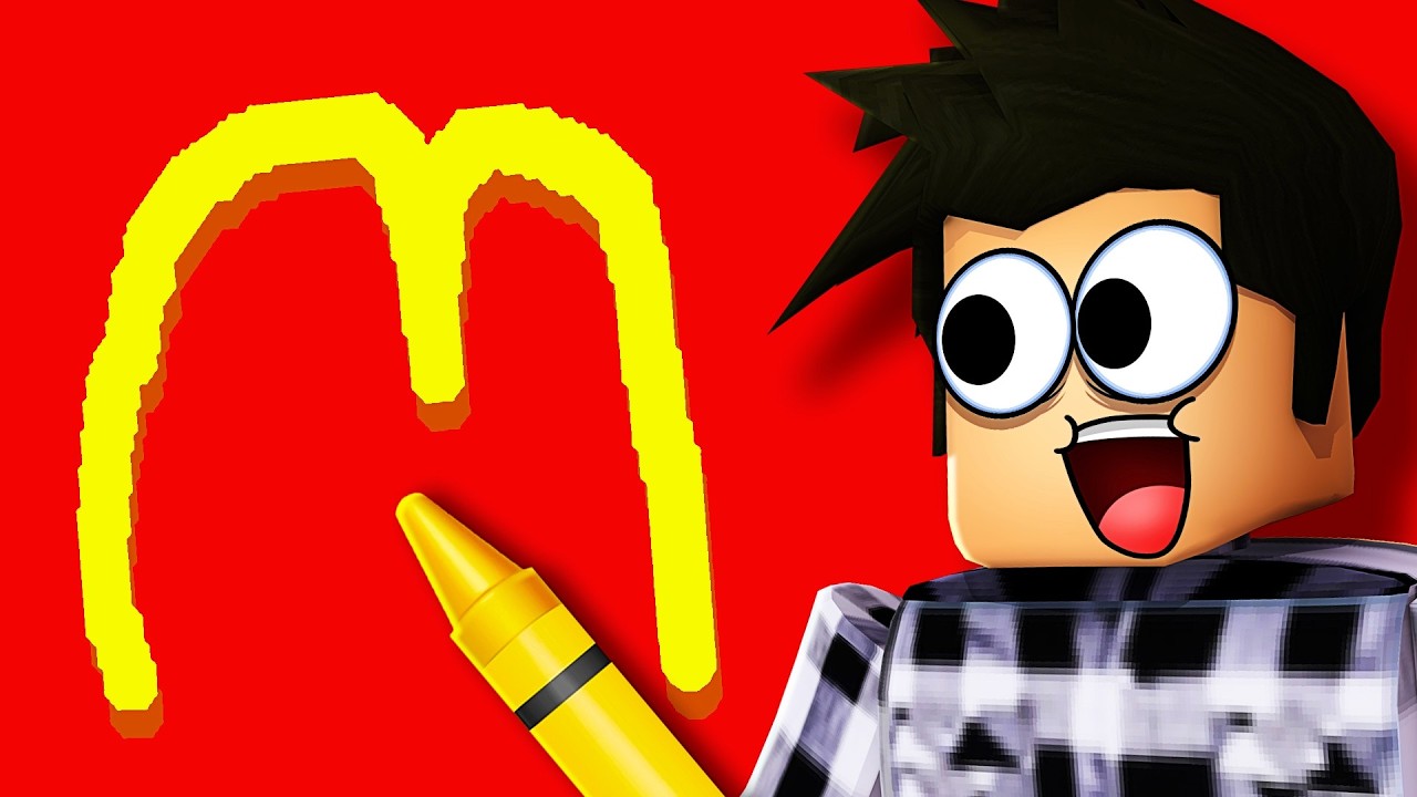 SEULEMENT 1% des gens peuvent DESSINER CE LOGO SANS SE TROMPER dans Roblox !