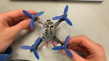 Mini brushed drone build for the beginners - Part 5 (final build and hover test)
