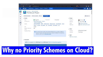 Why no Priority Scheme on Jira Cloud?