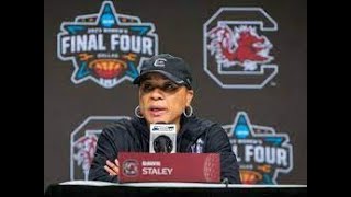 Championship Coach Dawn Staley Says Biological Men Should Compete With Women In Sports??!!