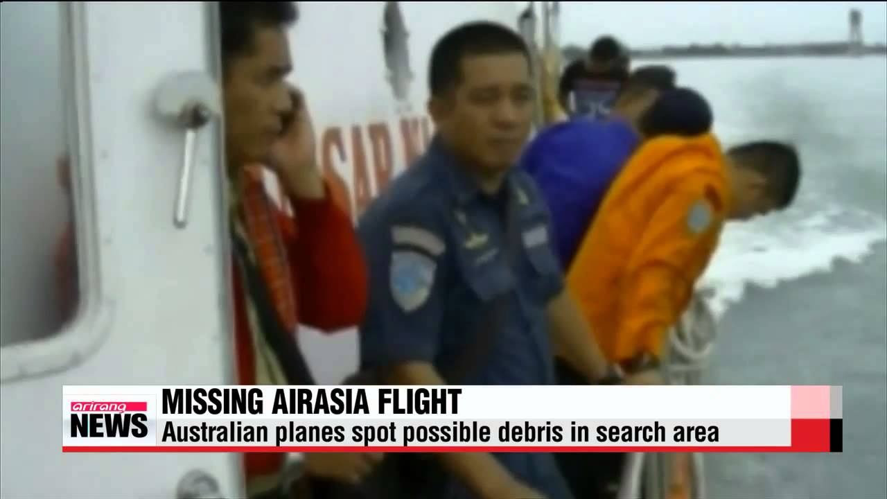 Search operations continue for missing AirAsia Flight
호주 당국, 수색현장서 에어아시아기 잔해 발 Search operations continue for missing AirAsia Flight
호주 당국, 수색현장서 에어아시아기 잔해 발