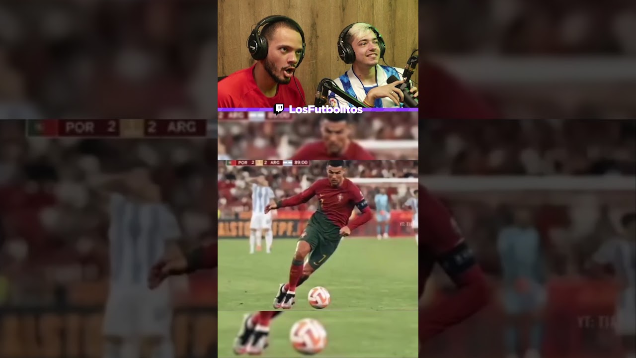 ¿¡ QUÉ ES ESTO LOCO !? 🤬🤣 #Cristiano #LosFutbolitos #Shorts