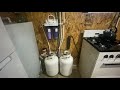 Tyler’s off grid water system in his Alaska shed to cabin.