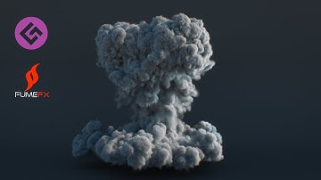 C4D Explosion with Fume FX - Cinema 4D Tutorial (Free Project)