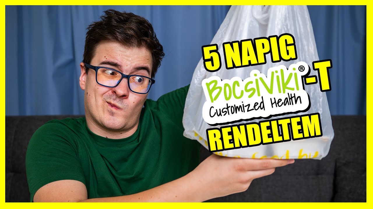 KIPRÓBÁLTAM 5 napig a BOCSIVIKI-t.